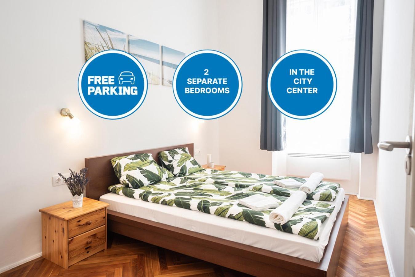 Free Parking - Dob50 Spacious - 2 Separate Bedroom, 5 People, Ac, Wifi Appartamento *